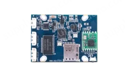 Dual-network port 4G wireless router module