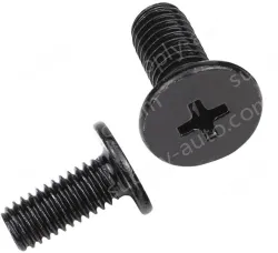 Carbon steel thin head screws M6*14*12