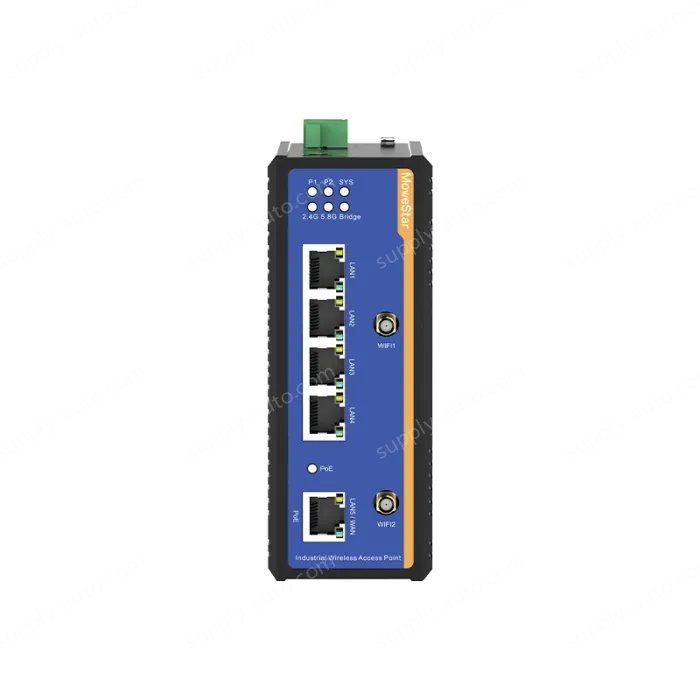 5 Ports Gigabit RJ45 Din-Rail Dual Band Wi-Fi6 Wireless Router