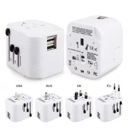 2USB travel adapte 303 KRUSB-WLG3328B