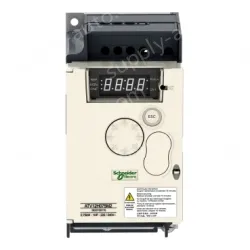 ATV12H075M2 variable speed drive, Altivar 12, 0.75kW, 1hp, 200 to 240V, 1 phase, with heat sink