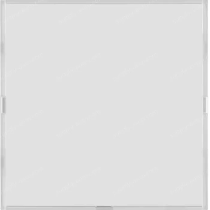 Push-button 1gang,RGB LED, int. temp. sensor, KNX - S.1/B.3/B.7, f. p.white