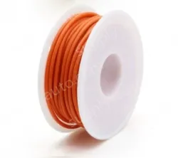 Silicone high temperature cable 28AWG Orange