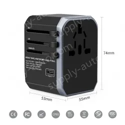 Hot sale 4USB +1 Type C travel adapter plus KRUSB-WLG3308B