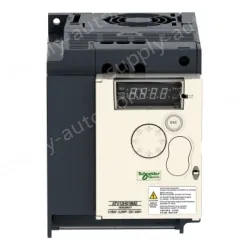 ATV12HU15M3 variable speed drive, Altivar 12, 1.5kW, 2hp, 200 to 240V, 3 phases, with heat sink