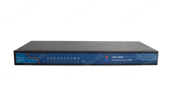 Eight serial servers