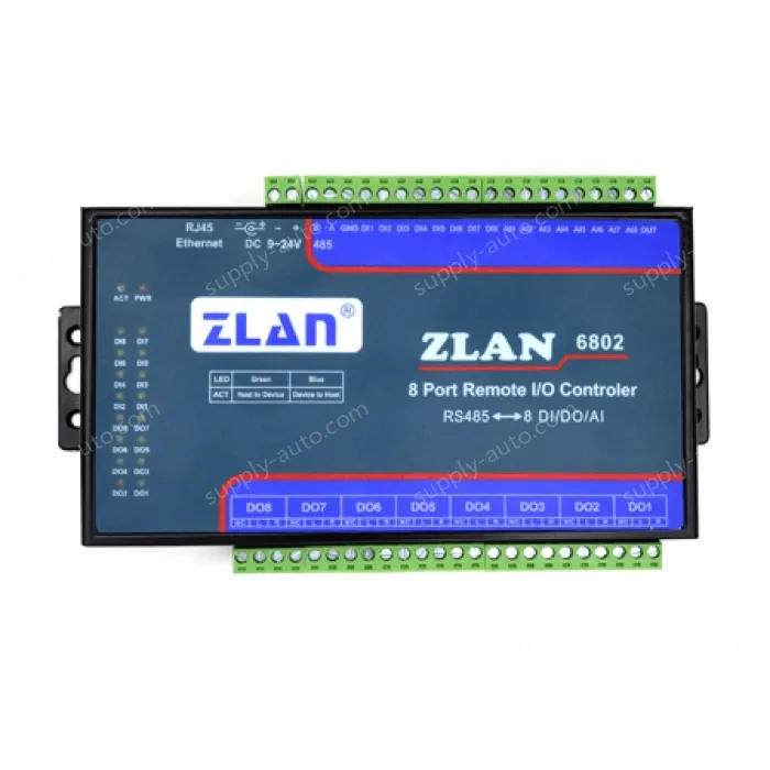 ZLAN6802 8 Channels IO Control Module