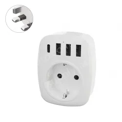DE FR to UK plug adapter KRSAP-WLH010327