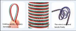 LED light connecting cable 20AWG*2 and (21/0.178TS)