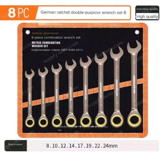 8 Pieces of Dual-purpose Ratchet (8-24)