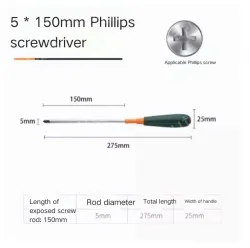 Phillips screwdriver 5*150