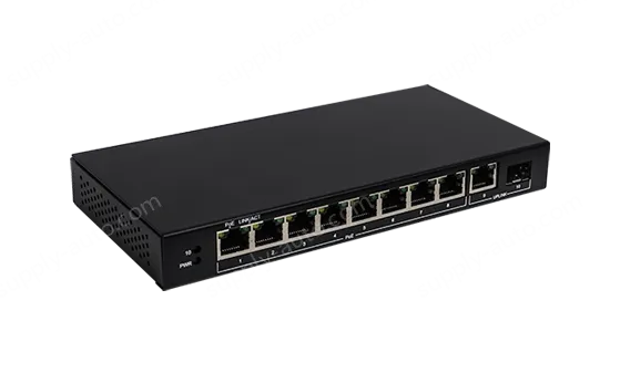 10-Port gigabit PoE switch