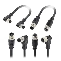 Sensor waterproof connector 6A 220V 5 pin counts