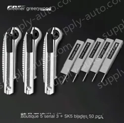 3 high-quality five consecutive shots + 5 alloy blades + 50 SK5 blades