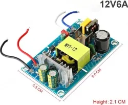 AC220V to DC high-power switching power supply step-down module 12V 6A