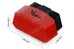 White Vgate iCar3 wifi OBD Car Fault Diagnosis Detector supports Apple Android system