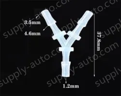 3.5mmY-shaped tee