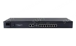 Eight serial servers