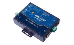 An industrial router with serial port