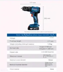 GSB 185-LI Stand-Alone Version