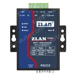 MQTT+JSON to Modbus gateway