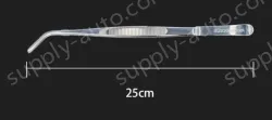 Stainless steel tweezers Curved round head (304 models) 25cm
