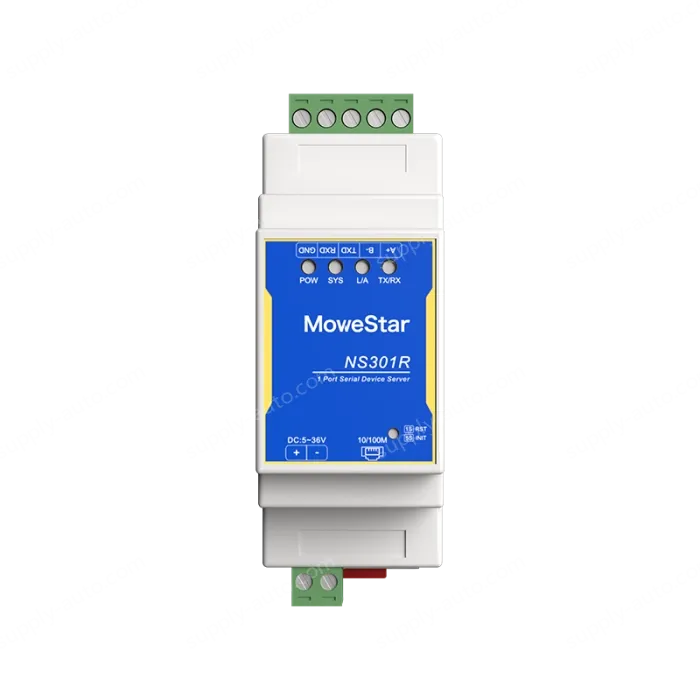 1 Port RS232/485 Serial to 100M Ethernet Server