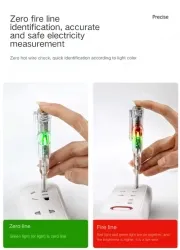 DAVD L1 non-contact measuring pen indicator light dual detection range