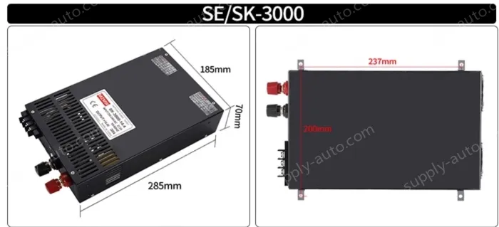 High-power switching power supply 3000W 12V