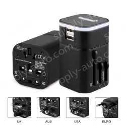 Gifts Hot sales travel adapter KRUSB-WLG3330B
