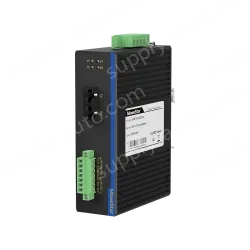 Din-Rail RS232/485/422 Serial To Fiber Modem