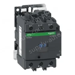 LC1D80M7C TeSys Deca Contactor, 3-Pole (3NO), AC-3/AC-3e, <=440V, 80A, 220VAC, Screw Terminal