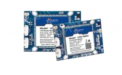 Dual-network port 4G wireless router module