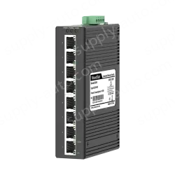 8 Ports 10/100M T(x) Din-Rail Unmanaged Industrial Ethernet Switch