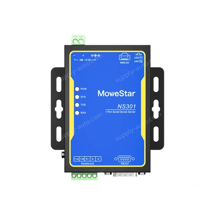 1 Port RS232/485/422 Serial to 100M Ethernet Server