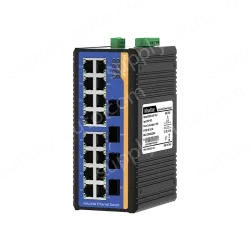 [Gigabit 4 optical 16 electrical] ring network managed industrial switch
