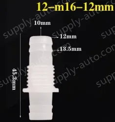 12-M16-12-Feed-through plastic connectors