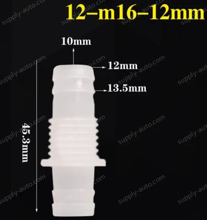 12-M16-12-Feed-through plastic connectors