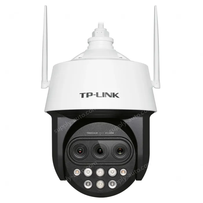 Three-eye zoom full-color 4G high-speed dome camera