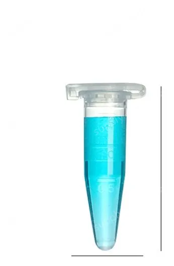 500 1.5 ml centrifuge tubes (culet bottom with cap buckle).
