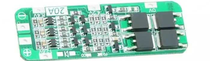 Lithium battery overcharge, overdischarge, overcurrent, short-circuit charging protection board 12V 20A