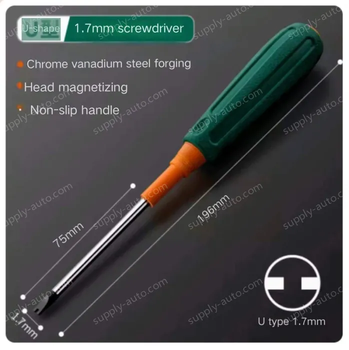 U-shaped screwdriver 1.7